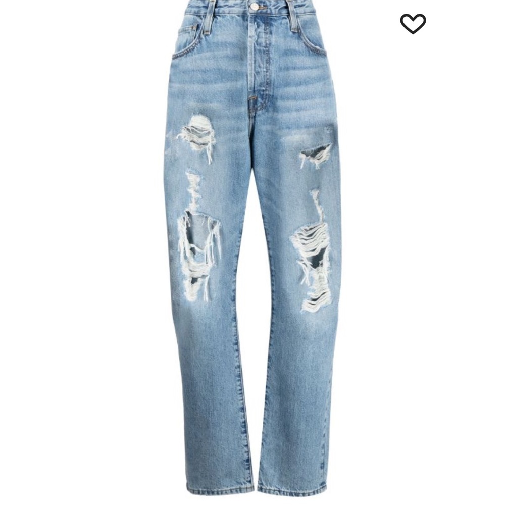 Frame ripped jeans
